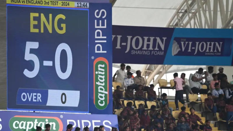 IND vs ENG 3rd Test: England start innings with 5 runs on board