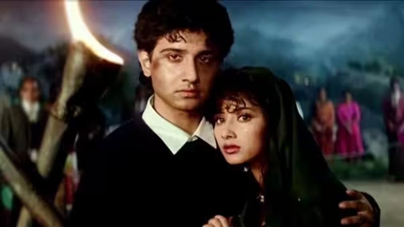 Vivek Mushran and Manisha Koirala in Saudagar