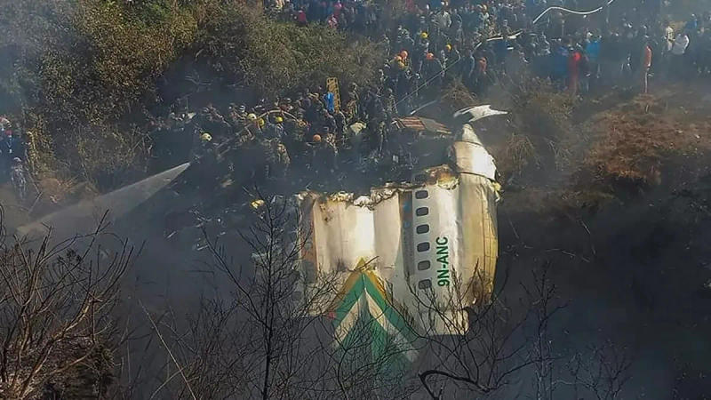 A Yeti Airlines flight crashed in Nepal's Pokhara in January of this year, killing all aboard.