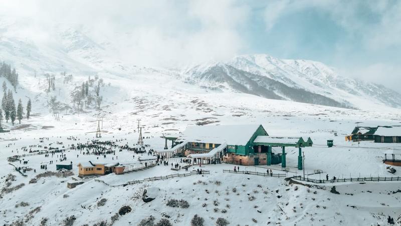 Gulmarg Witnessed Fresh Snowfall