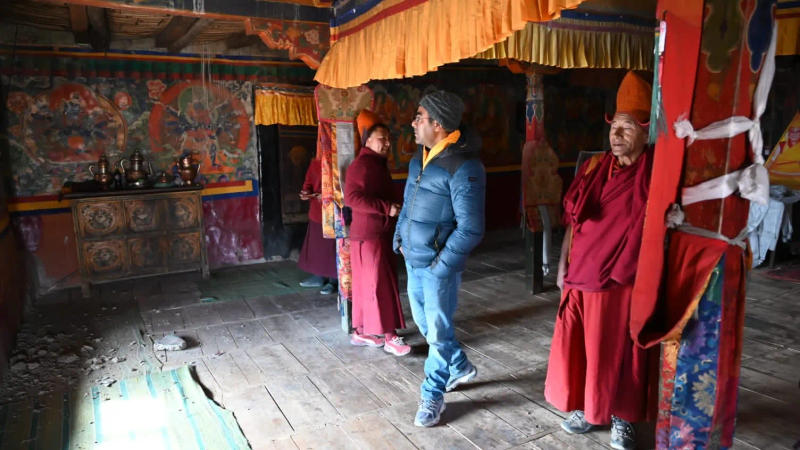 Ladakh monastery in danger