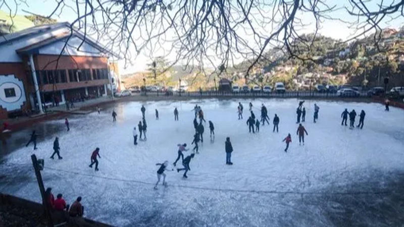 Shimla's ice-skating rink