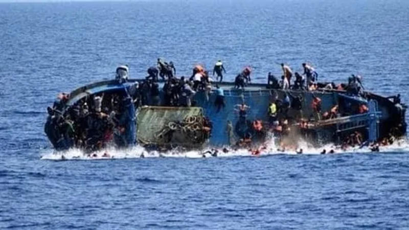 61 migrants drown off Libya coast boat shipwreck