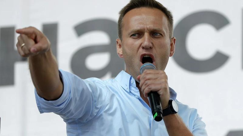 Russian opposition leader Alexei Navalny