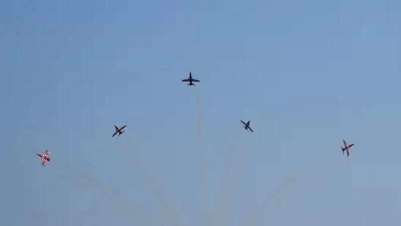 IAF dazzle Karnataka's Mysuru skies during air show