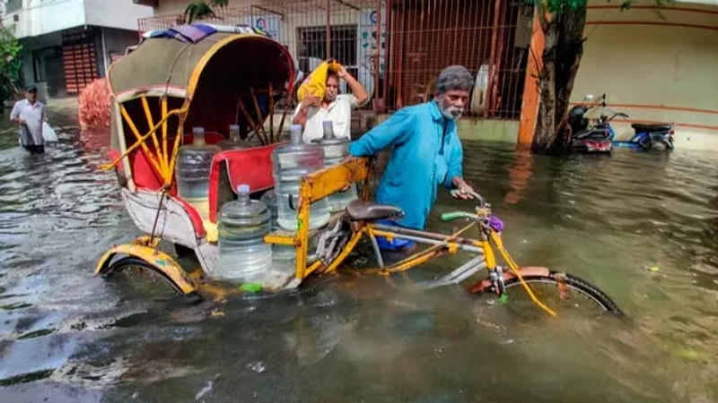 Chennai flooded