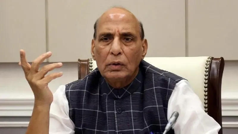 Defence Minister Rajnath Singh. 