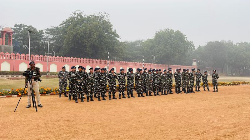 The contingent symbolises empowerment, dedication and capabilities of women in the country's armed forces. 