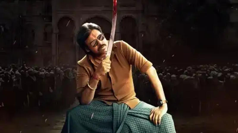 Pawan Kalyan in Ustaad Bhagat Singh poster