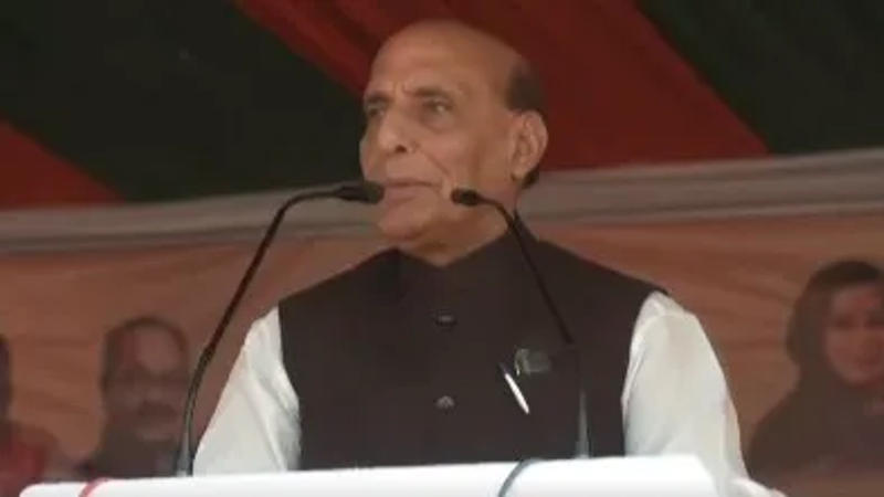 Indian Defence Minister Rajnath Singh 