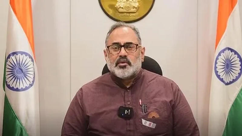 Minister of State for Skill Development and Entrepreneurship Rajeev Chandrasekhar