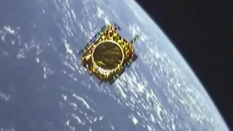 ISRO posted a video of the 'XPoSAT' satellite being positioned in Earth's orbit.