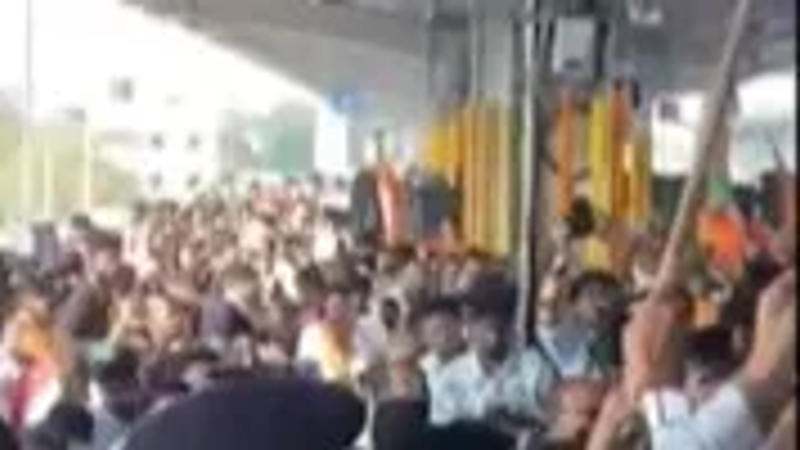   Credit Dispute Unfolds as BJP, Shiv Sena (UBT) Supporters Confront Each Other at Digha Station 
