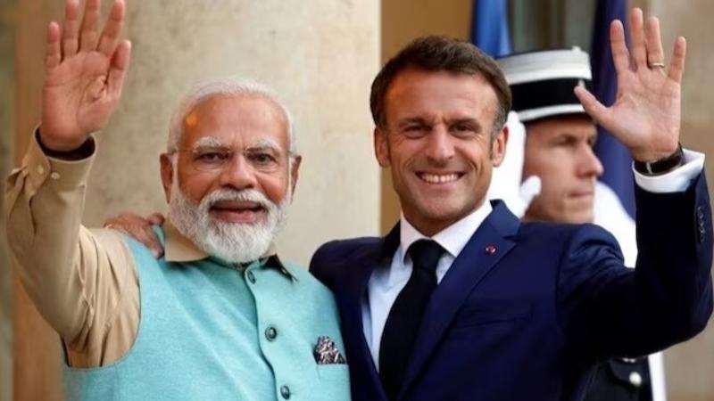 The French President, the chief guest for India's 75th Republic Day, to join PM Modi in Jaipur roadshow.