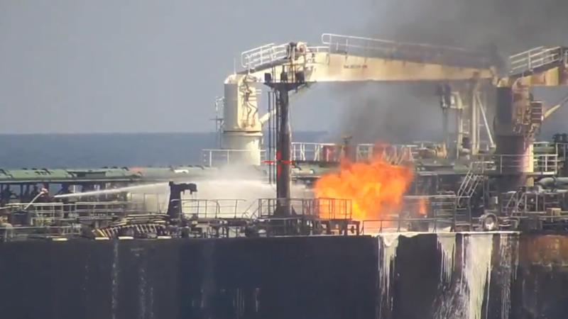 Fire onboard MV Marlin Luanda brought under control by the Indian Navy’s specialised team.
