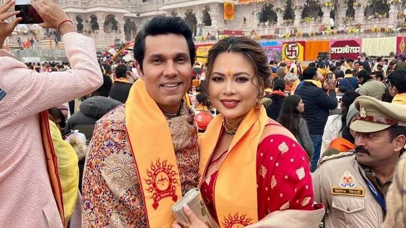 Lin Laishram and Randeep Hooda