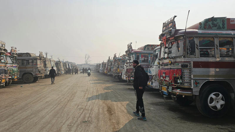 Transport Chaos in Kashmir as Drivers Protest against Bharatiya Nyaya Sanhita