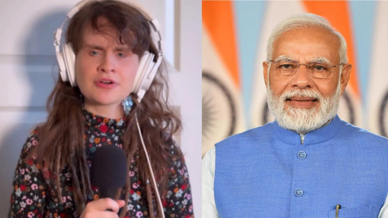 PM Modi praises german singer Cassandra Mae