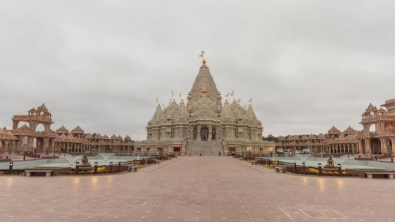 Akshardham Temple inaugurated in US