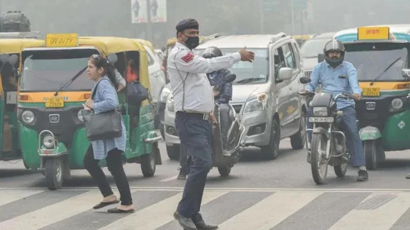 Delhi traffic