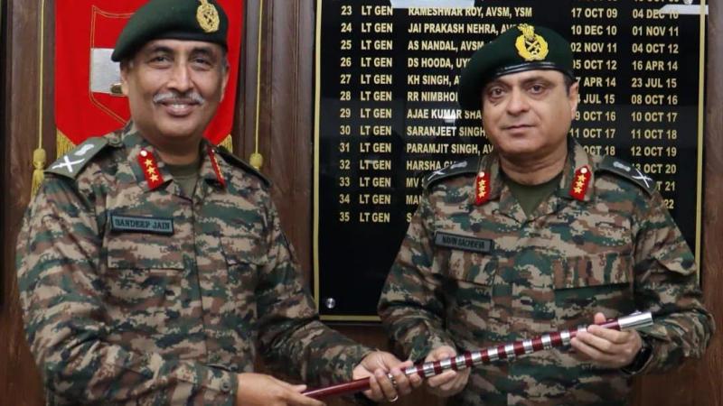 Amid spike in terror attacks, Lt Gen Navin Sachdeva takes over as 16 Corps Commander