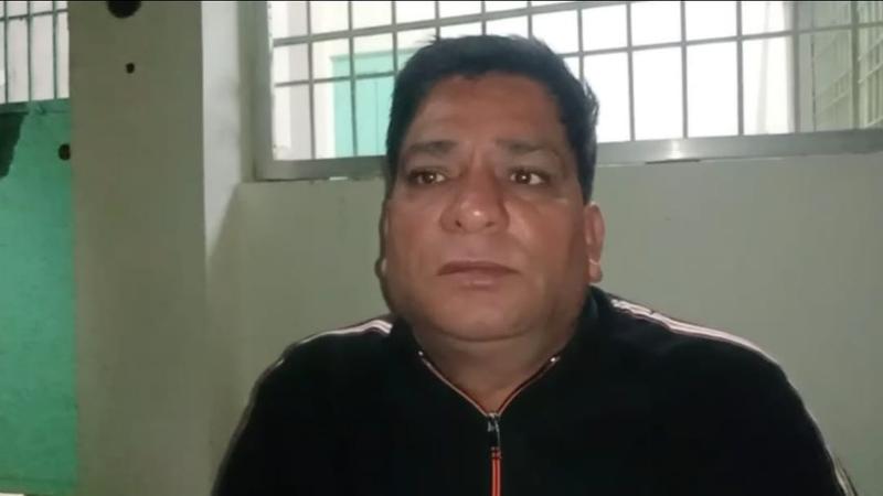 The accused Manish Sharma who allegedly killed his bureaucrat wife.