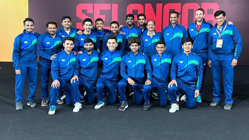 Indian men's badminton team