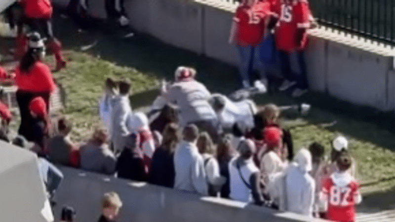 Fans Tackle Gunman Kansas City