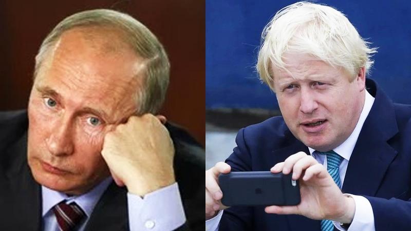 UK Russia Tucker Carlson Boris Johnson Putin