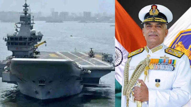 CNS R Hari Kumar provided insights into the progress of the third aircraft carrier and the anticipated full operational clearance for INS Vikrant
