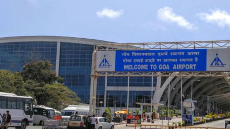 Dabolim airport is situated within the Indian Navy's base INS Hansa
