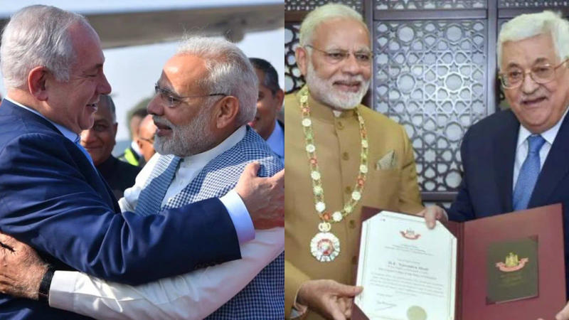 Modi revealed India's stance on Israel-Hamas,  underlining India’s aid efforts for Gaza  and balanced diplomacy for peace.