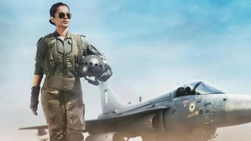 Tejas: Her character is based on a woman pilot Tejas Gill.