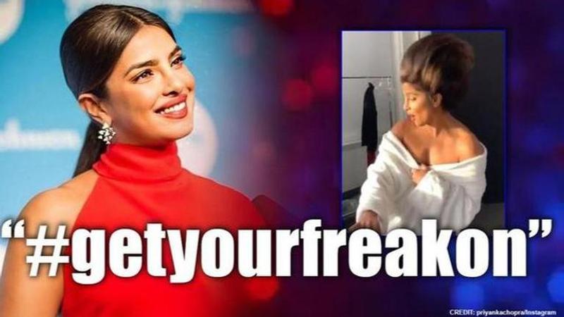 Priyanka Chopra goofily 'dances into weekend' in bathrobe & quirky hairstyle, wins hearts