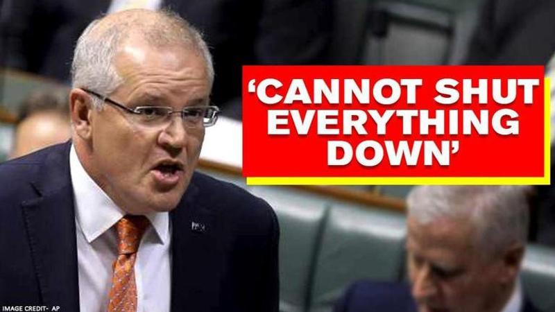 Scott Morrison says Australia cannot shut down to contain second wave of COVID-19