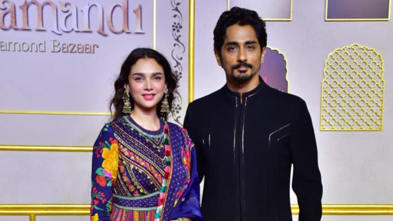 Aditi Rao Hydari and Siddharth