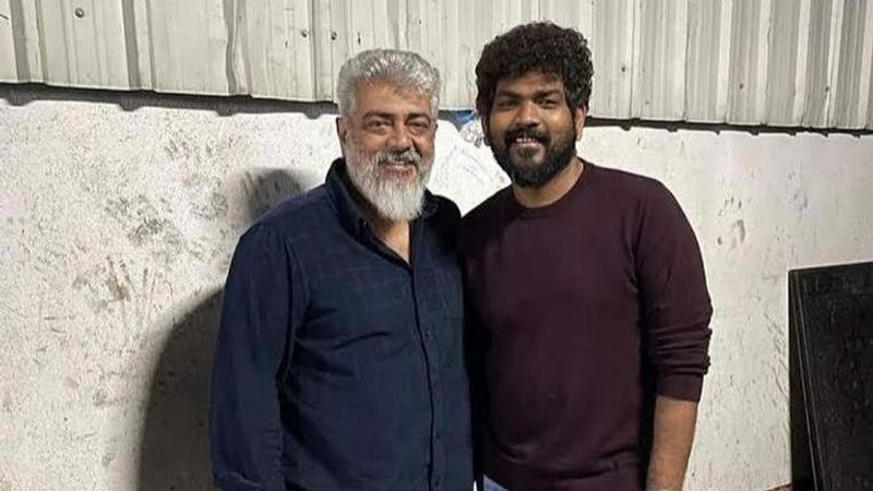 Vignesh Shivan and Ajith Kumar