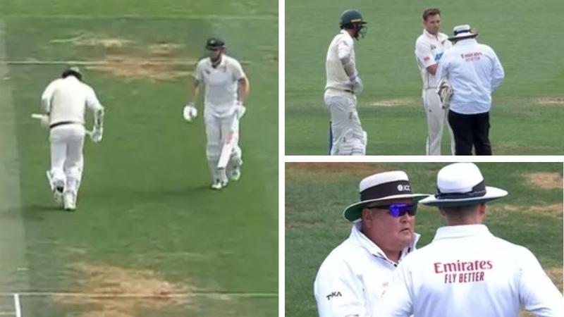 Baffling scenes during NZ vs AUS 1st Test match