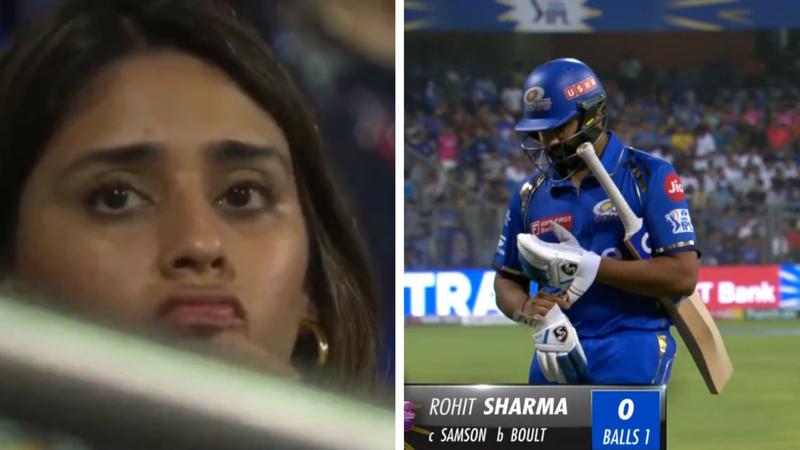 MI vs RR: Rohit Sharma fails to fire at Wankhede