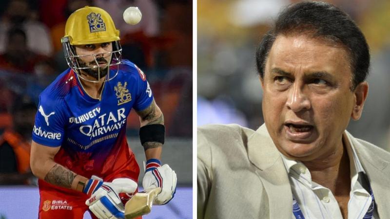 Sunil Gavaskar slams Virat Kohli's innings vs SRH