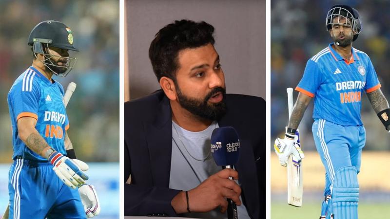 Rohit Sharma chooses his current favourite batter to watch