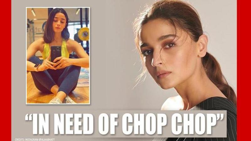 Alia Bhatt cuts hair at home with 'loved one's help, shares what has changed in 60 days