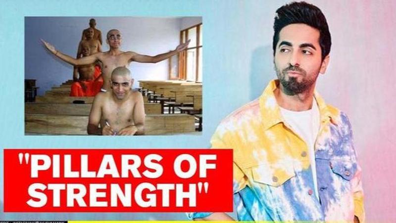 Friendship Day: Ayushmann Khurrana went 'bald' much before 'Bala', reveals sweet anecdote