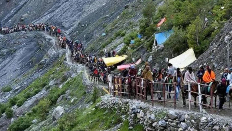 Fresh Batch of Over 4,800 Pilgrims Leave Jammu for Amarnath Yatra