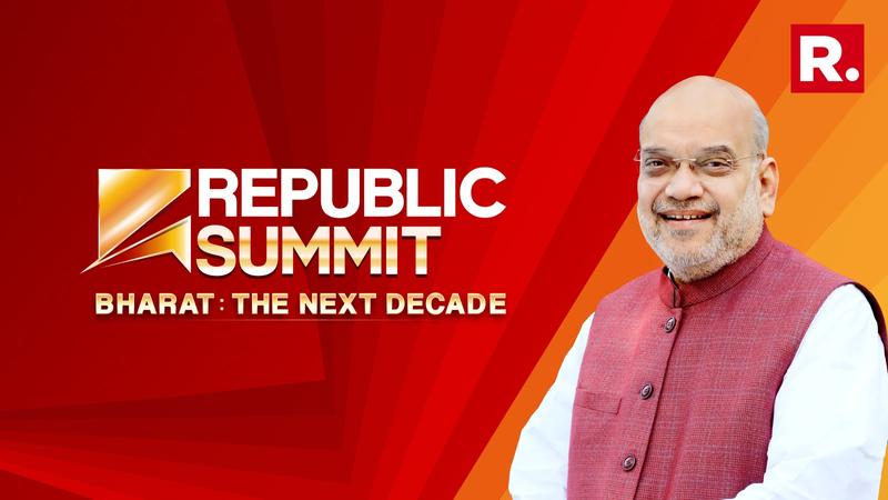 Union Home Minister Amit Shah at Republic Summit 2024 with Editor-in-Chief Arnab Goswami 