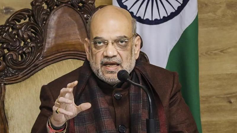 Home Minister Amit Shah said that anyone threatening the security of the nation will face ruthless measures.