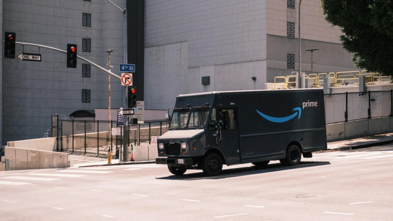 Amazon delivery van