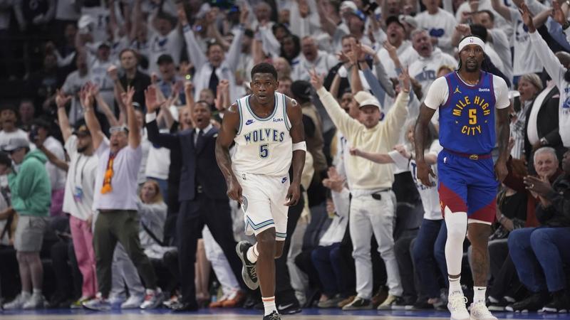 Anthony Edwards stars as Minnesota Timberwolves blow out Denver Nuggets to force Game 7