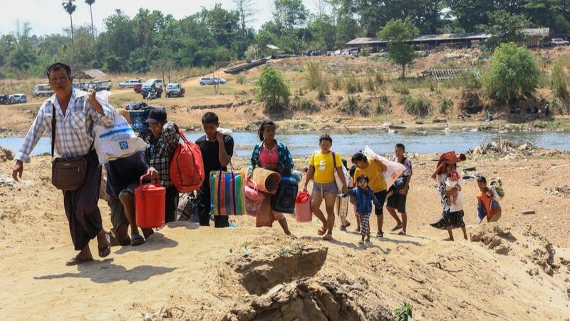 Eight Indians were rescued from a scam center in Myanmar. 