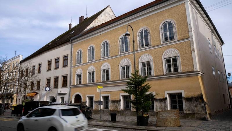 The house in Austria's Braunau am Inn where Adolf Hitler was born on April 20, 1889.